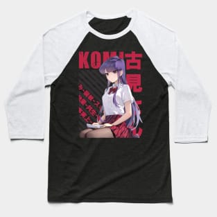 Komi Can’t Communicate - Shouko Komi Baseball T-Shirt